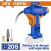Thumbnail Inflador Compresor 20v P20s 150psi 10.5 Bar Wadfow SIN BAT0